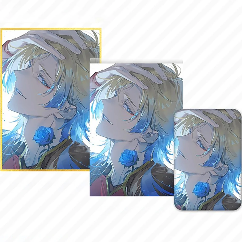 Синяя Фотокарта акриловый кирпич Nagi Seishiro Isagi Yoichi Майкл Кайзер Баро шоу красивый