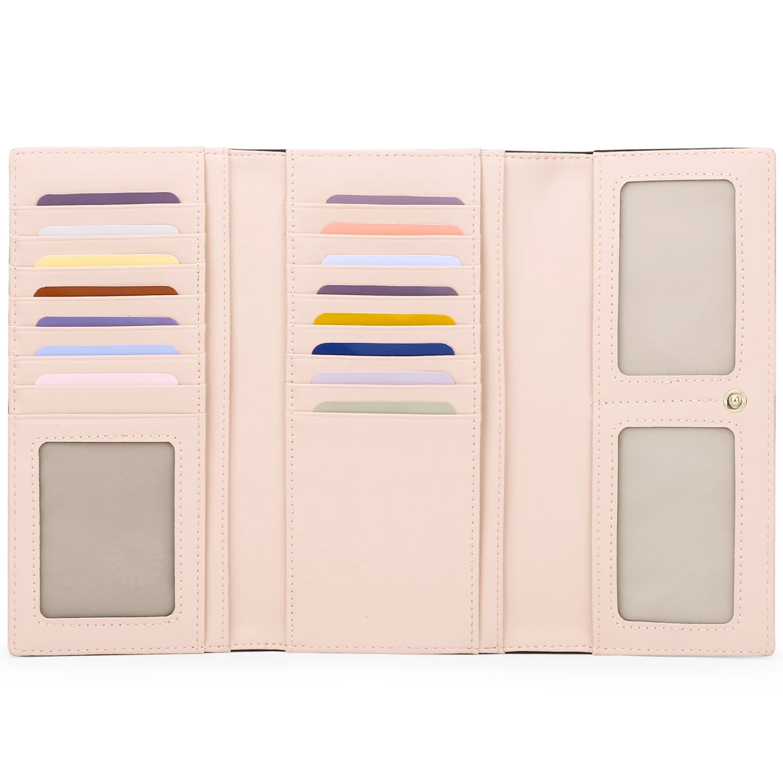 

Slim Genuine Leather Women Wallet Female Long Clutch Coin Purses Luxury Design Wallets and Purses Ladies Card Holder Wallet 2023