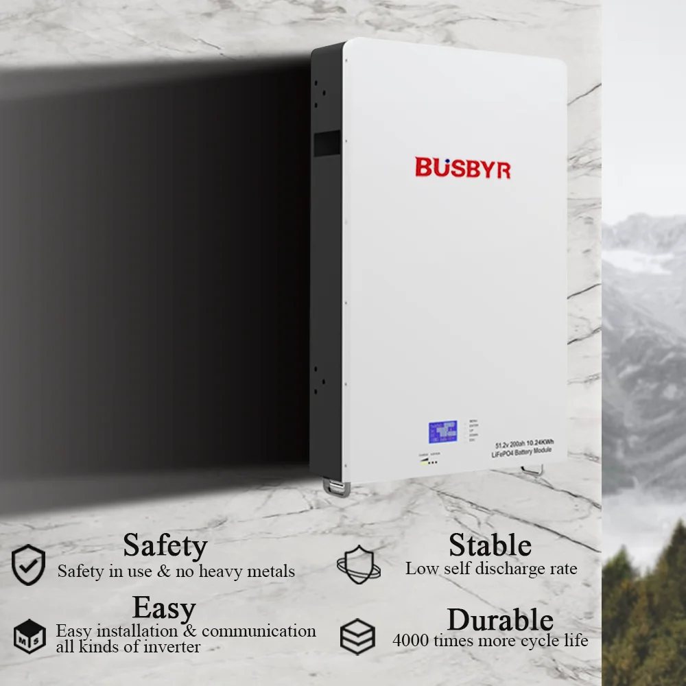 Высокое качество 48 В 100 Ач 5 кВтч солнечный аккумулятор Powerwall литиевая