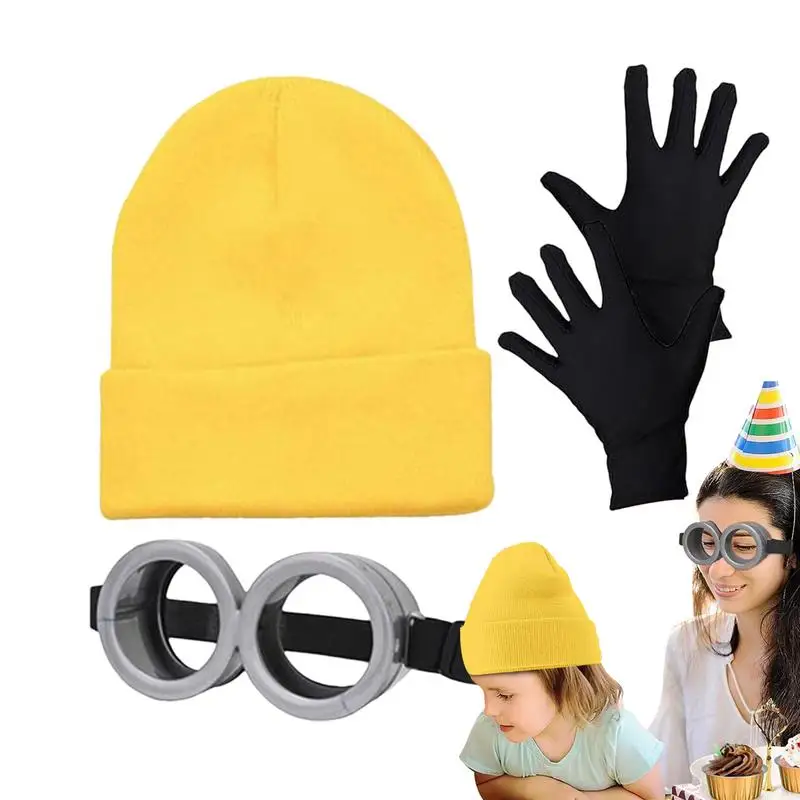 Трикотажные головные уборы с героями мультфильма Миньоны