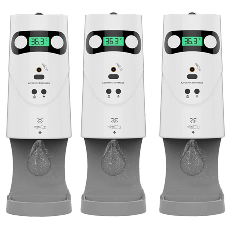 

Automatic Touchless Wall Mounted Soap Dispenser Liquid,Desktop Induction Infrared Sensor Measurement Base40oz