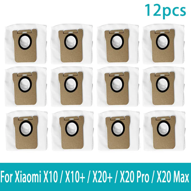 

Мешок для пыли, совместимый с роботом-пылесосом Xiaomi X10 / X10+ / X20+ / X20 Pro / X20 Max / M30 / M30 Pro / M30S / M40 / B116 / C102CN