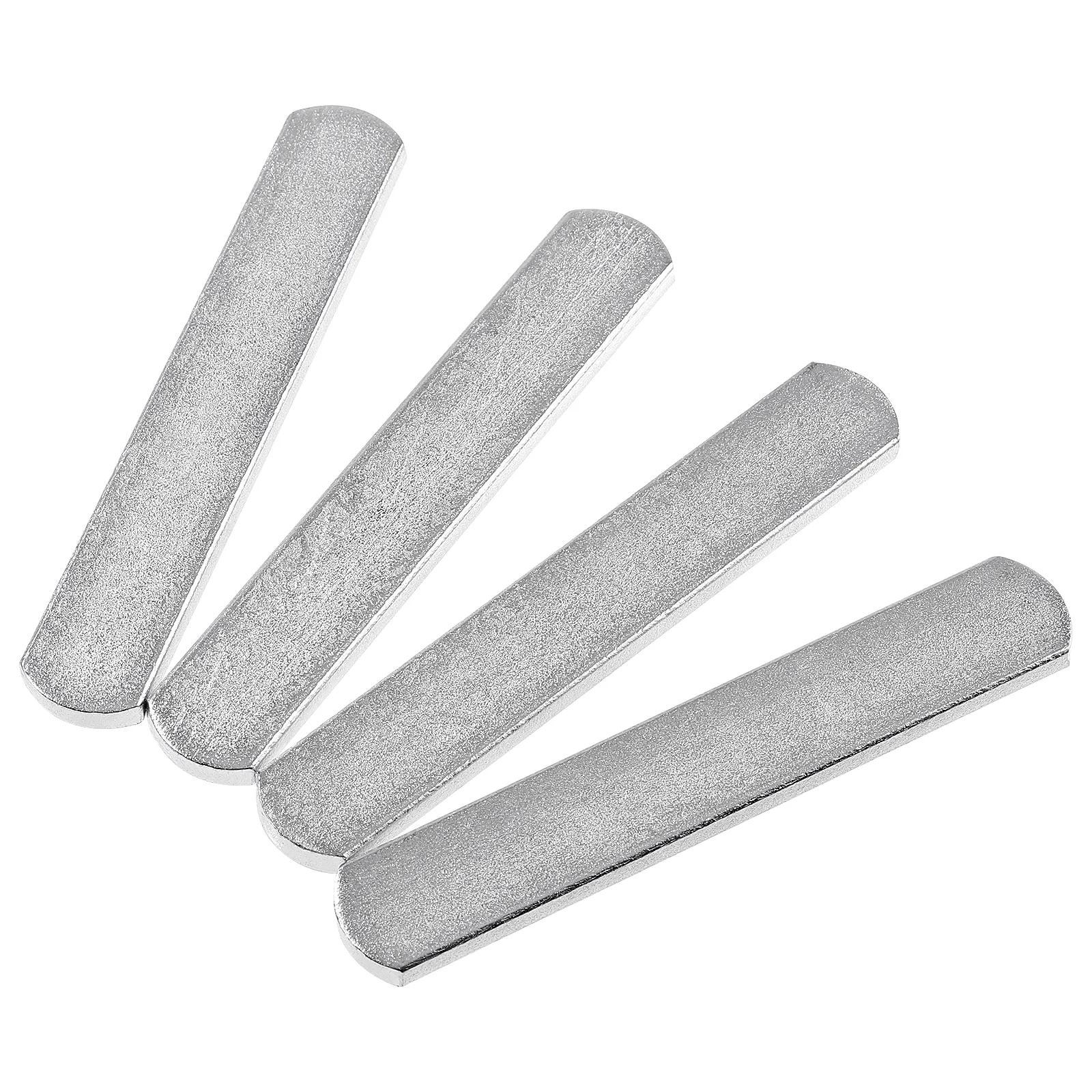 

BESPORTBLE 4 Pcs Steel Plates for Weighted Vest Rounded Anti-rust Stainless Steel Plates for Weighted Leg Arm Strap for Fitness