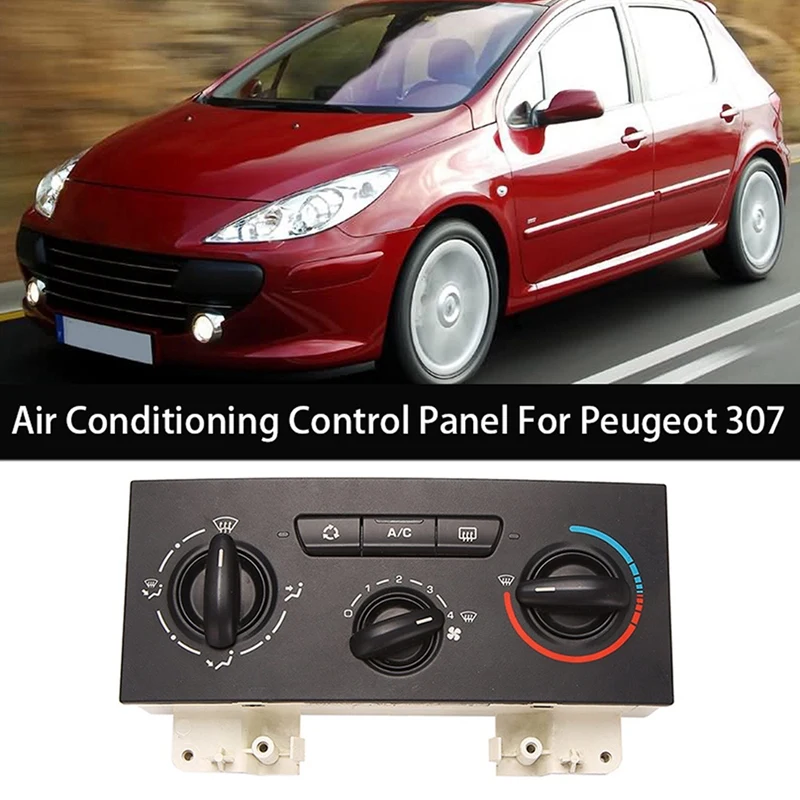

1 PCS 6451JS 6451JR 6451LF Air Conditioning Control Heater Control Panel Assembly Parts Accessories For Peugeot 307 2004-2010