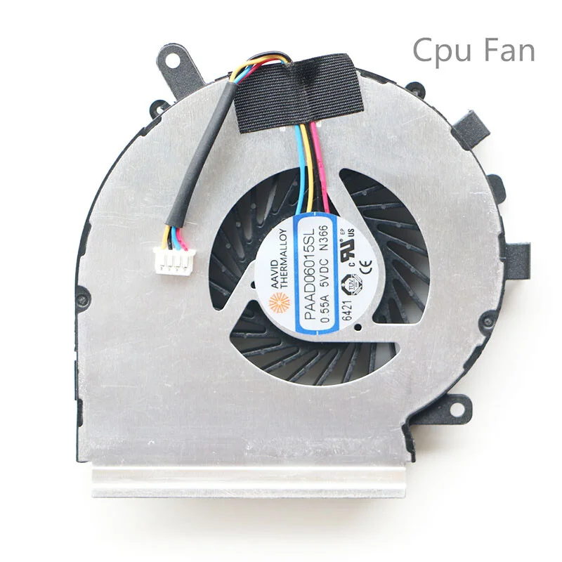 Для MSI GE62VR GL62M GP62MVR GL72MVR GP72VR MS-16J9 16JB CPU GPU Fan 4wire