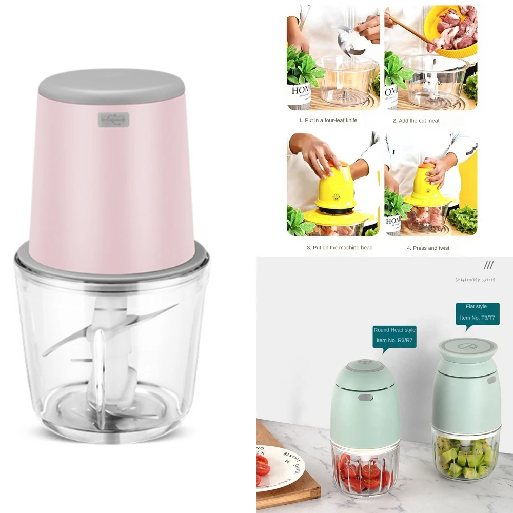 

Electric Meat Grinding Machine Multifunctional Cooking Machine Automatic Household Vegetable Chopper Meat Grinder Kitchen Gadget