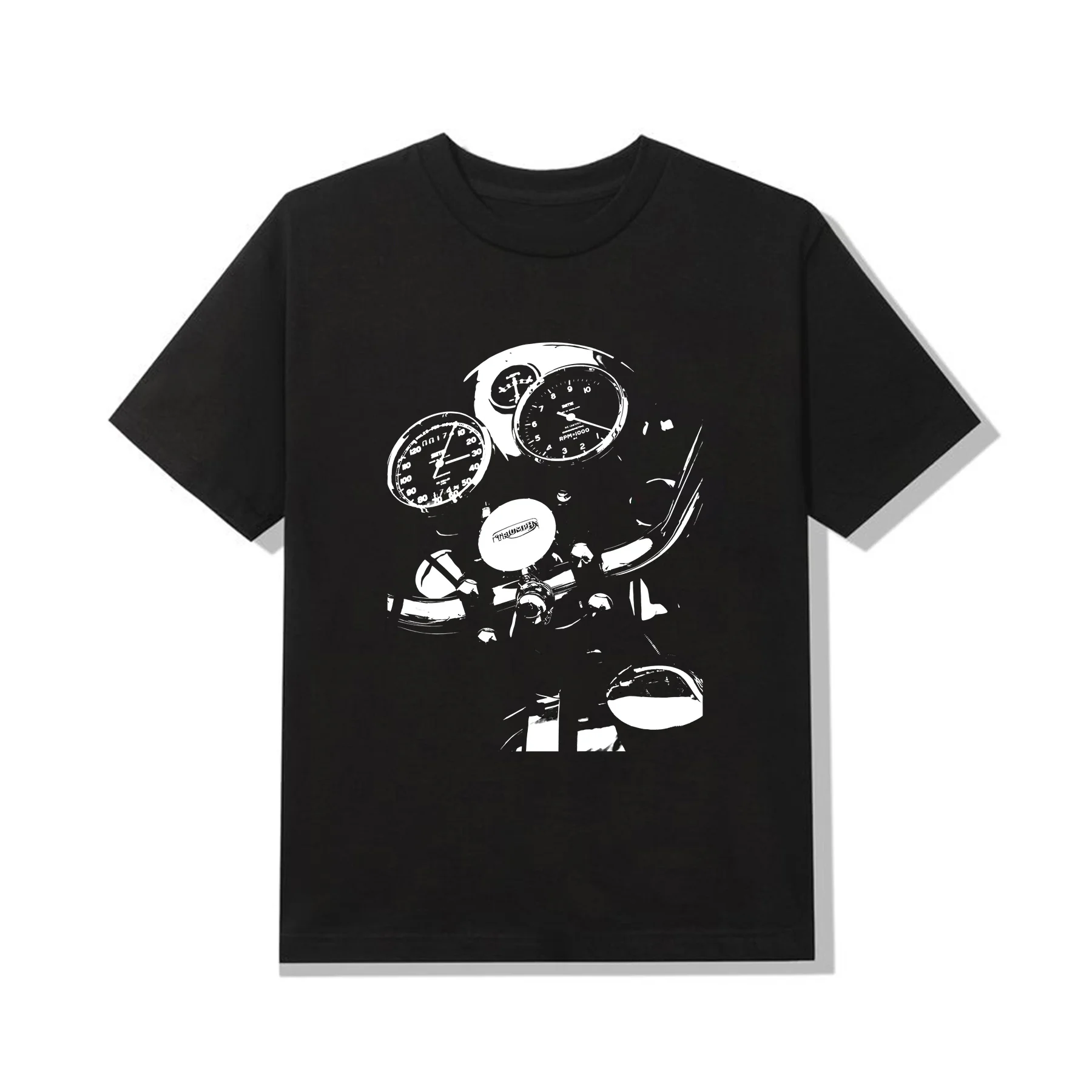 

Vintage Tees Men British Motorcycle Essential Triumph T Shirt Casual Oversized T-shirt Male T-shirts Graphic Short Sleeve S-3XL