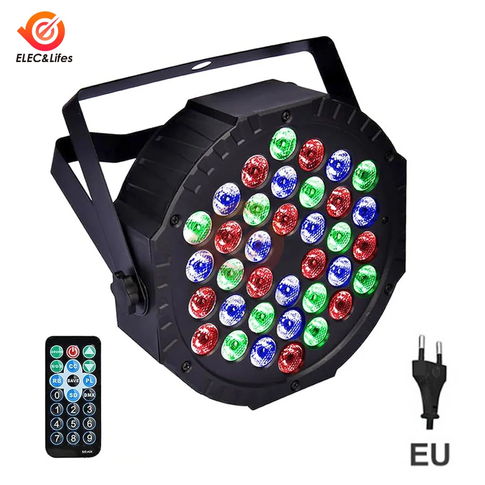 

Сценические светодиодные светильники Ligghig RGB 3 в 1 DMX 512