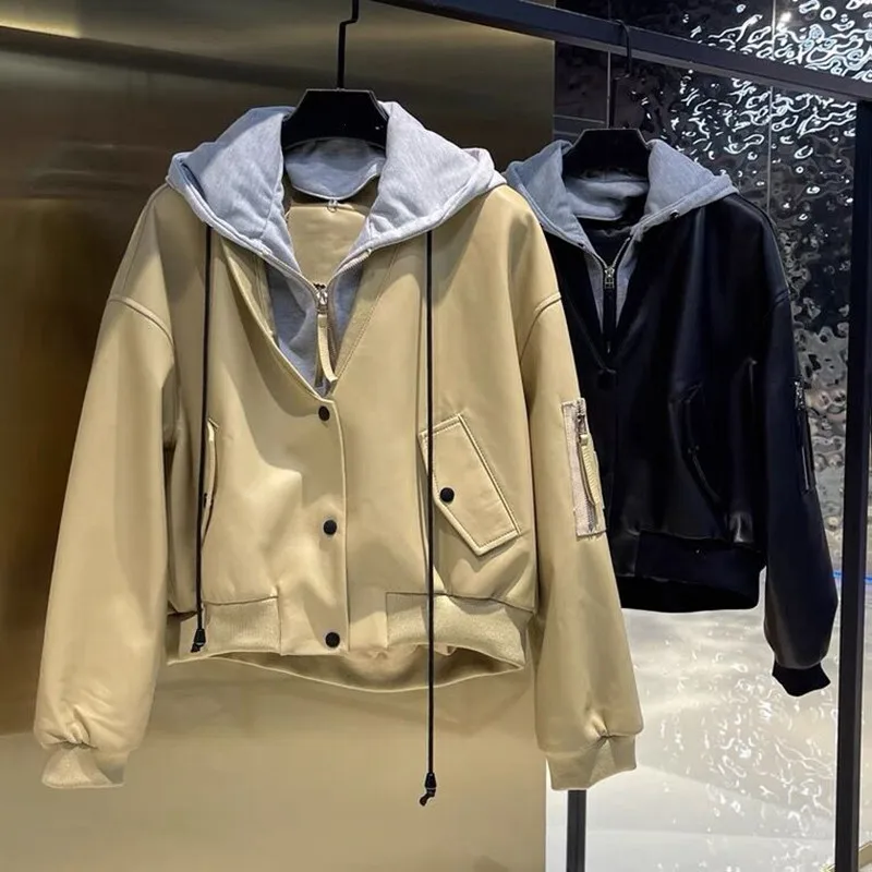 

Женские пальто из 100% натуральной кожи, модные женские куртки из 2023 натуральной овчины с длинным рукавом, высокое качество, мягкие H302