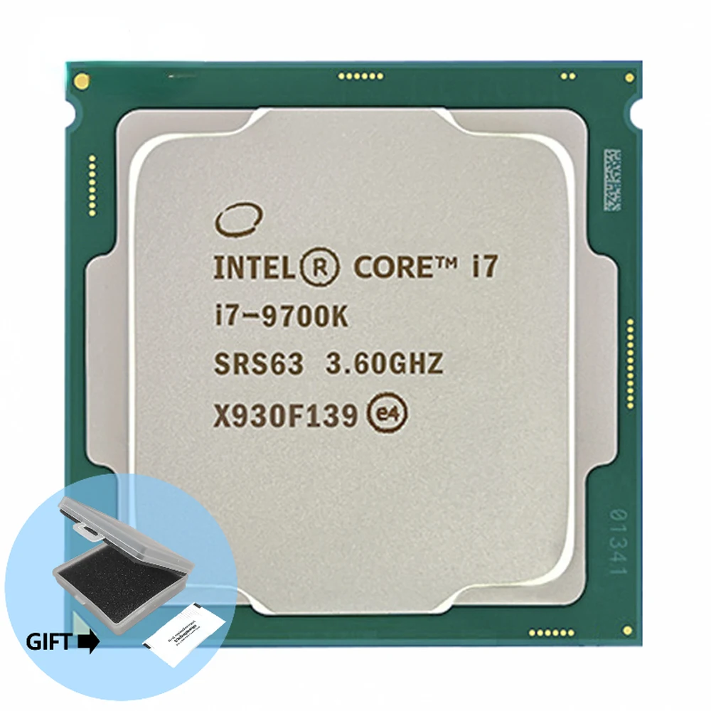 

Процессор Intel Core i7-9700K i7 9700K 3,6 ГГц Восьмиядерный восьмипоточный ЦПУ Процессор 12M 95 Вт для настольного ПК LGA 1151
