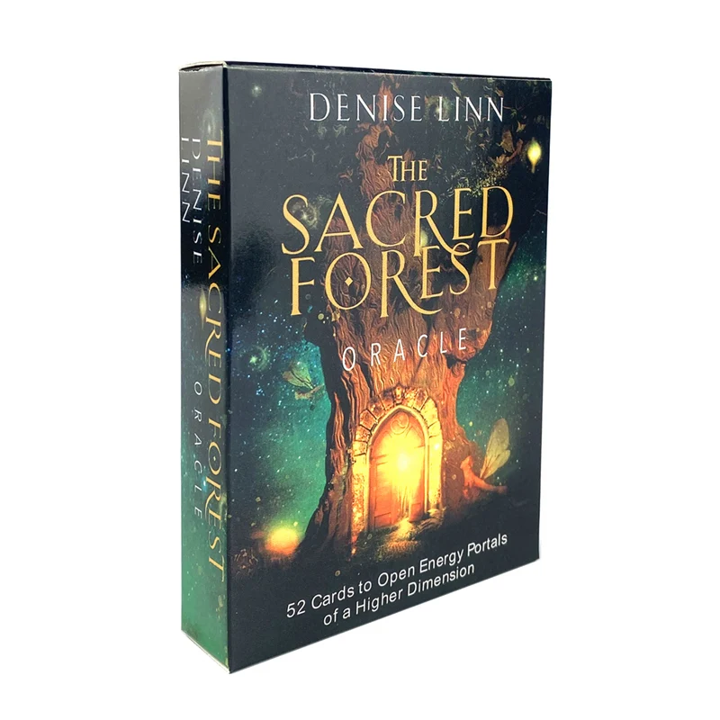 

The Sacred Forest Oracle Tarot Cards Deck Board Games Fortune Telling Fate Divination For Entertainment Game Party Leisure