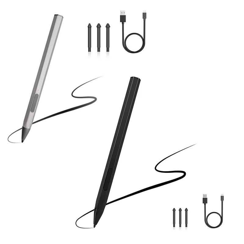 

Стилус-ручка для поверхности Pro 7 6 5 4, умная ручка для ноутбука с поверхностью Go Book 4096, сенсорный карандаш с 3 наконечниками