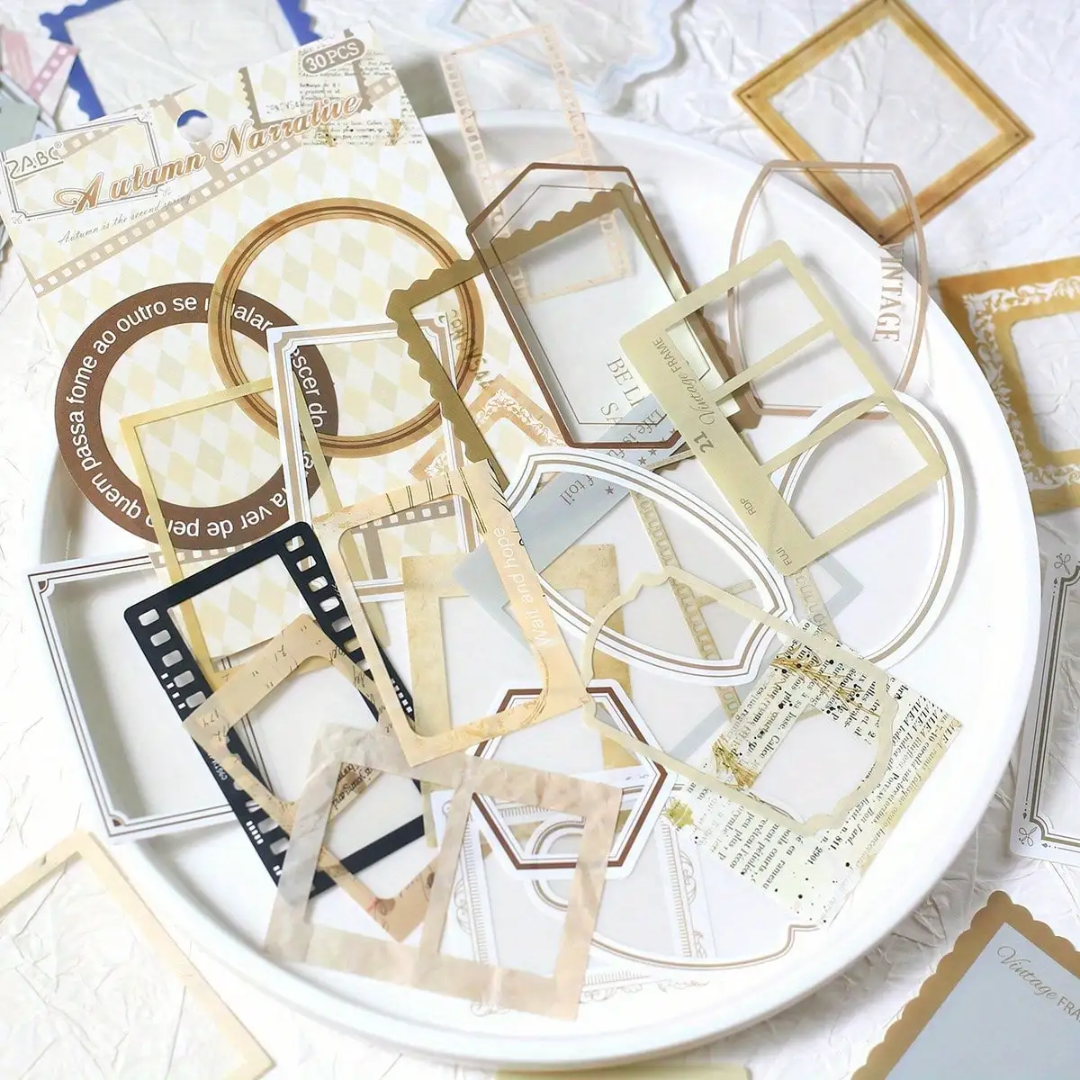 

Набор прозрачных стикеров Journamm для декора