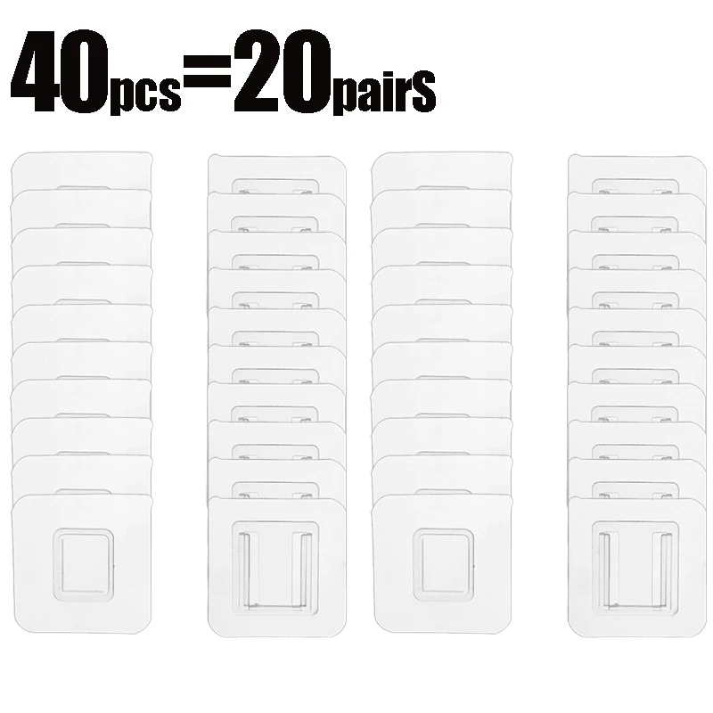 

Двусторонние прозрачные крючки из акрила