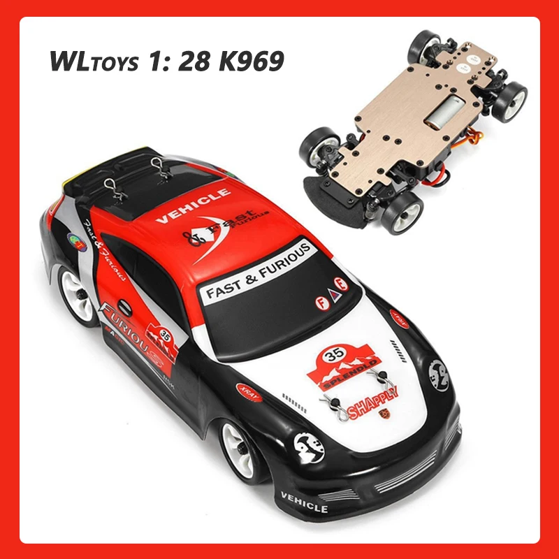 

WLtoys 1/28 K969 K989 284131 RC Car 2.4G Remote Control 4WD Offroad Race Car 30KM/H High Speed Competition Drifting Child Toys