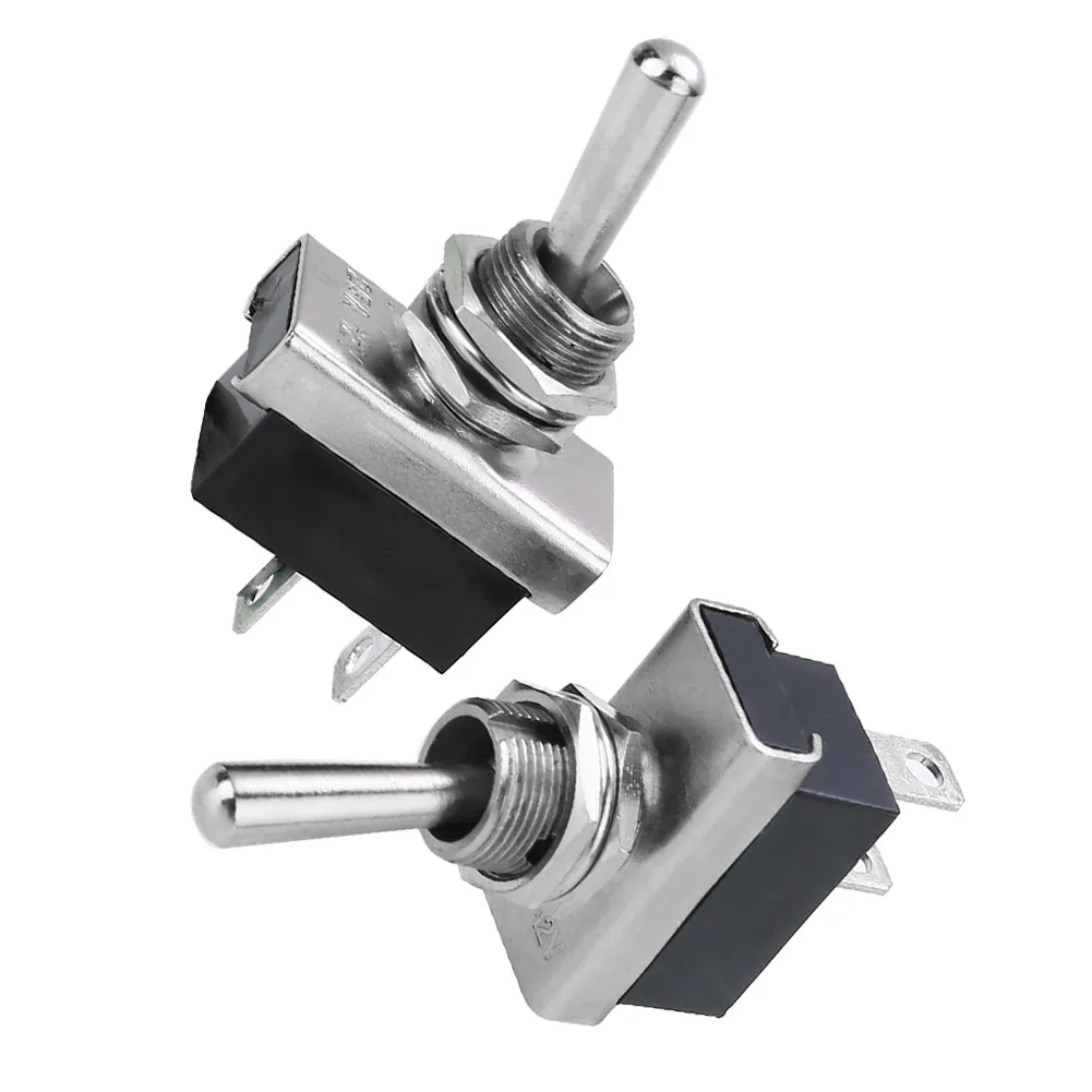 On/Off Toggle Switches Nautical Marine 25A Accessories DC 12V Metal Parts