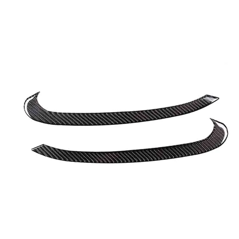 Автомобильные передние фары из углеродного волокна веки для бровей Обложка