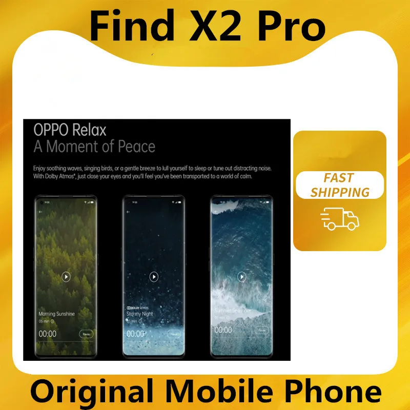 Смартфон Oppo Find X2 Pro 2 Sim-карты 6 7 Гц Snapdragon 120 12 + 865 ГБ 48 МП Android 256 65 Вт - купить по