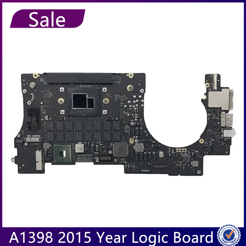 

Original A1398 2015Year Tested 820-00138-A IG for Macbook Pro Retina 15" A1398 Mid 2015 EMC 2909 i7 16GB Logic Board Replacement