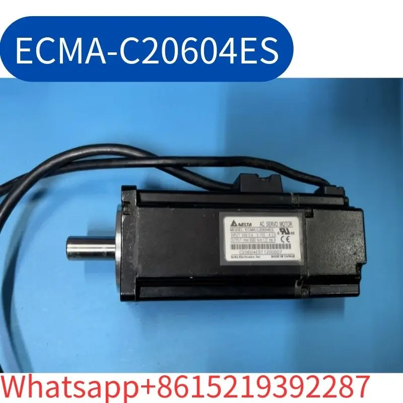 

ECMA-C20604ES Delta servo motor 400W second-hand Test OK