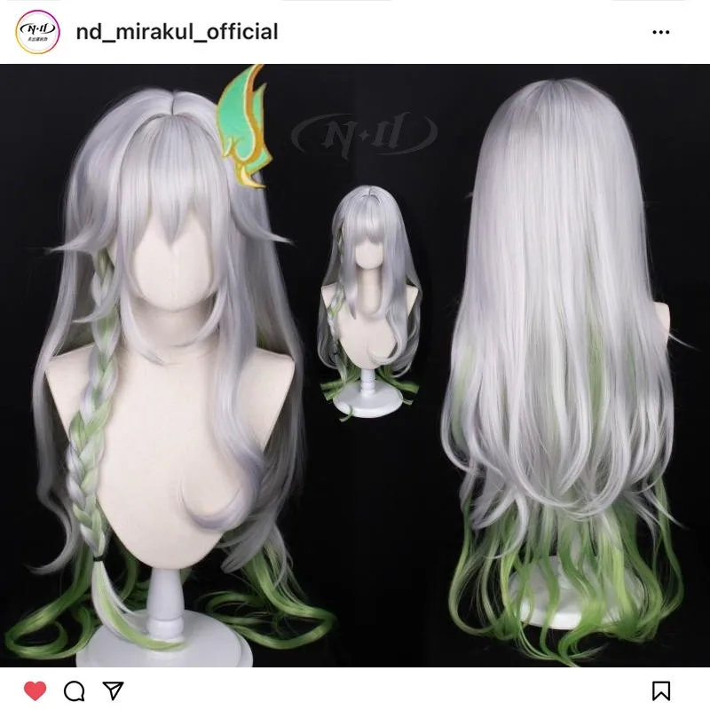 

Pre-Trimmed Wig! [ND Brand] The Greater Lord Rukkha, Genshin Impact, Authentic Customized Cosplay Wig, Heat Resistant Hair Fiber