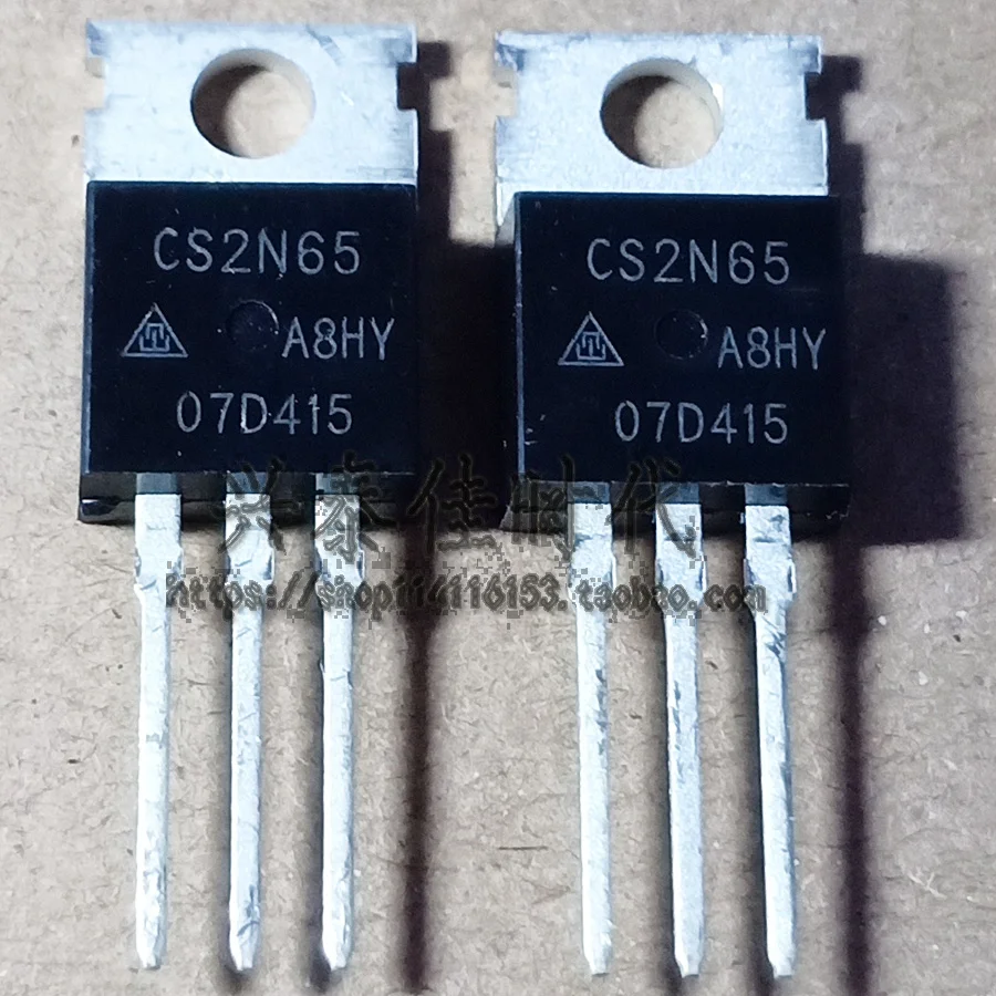 

Оригинал 6 шт./лот CS2N65 CS2N65A8HY TO-220