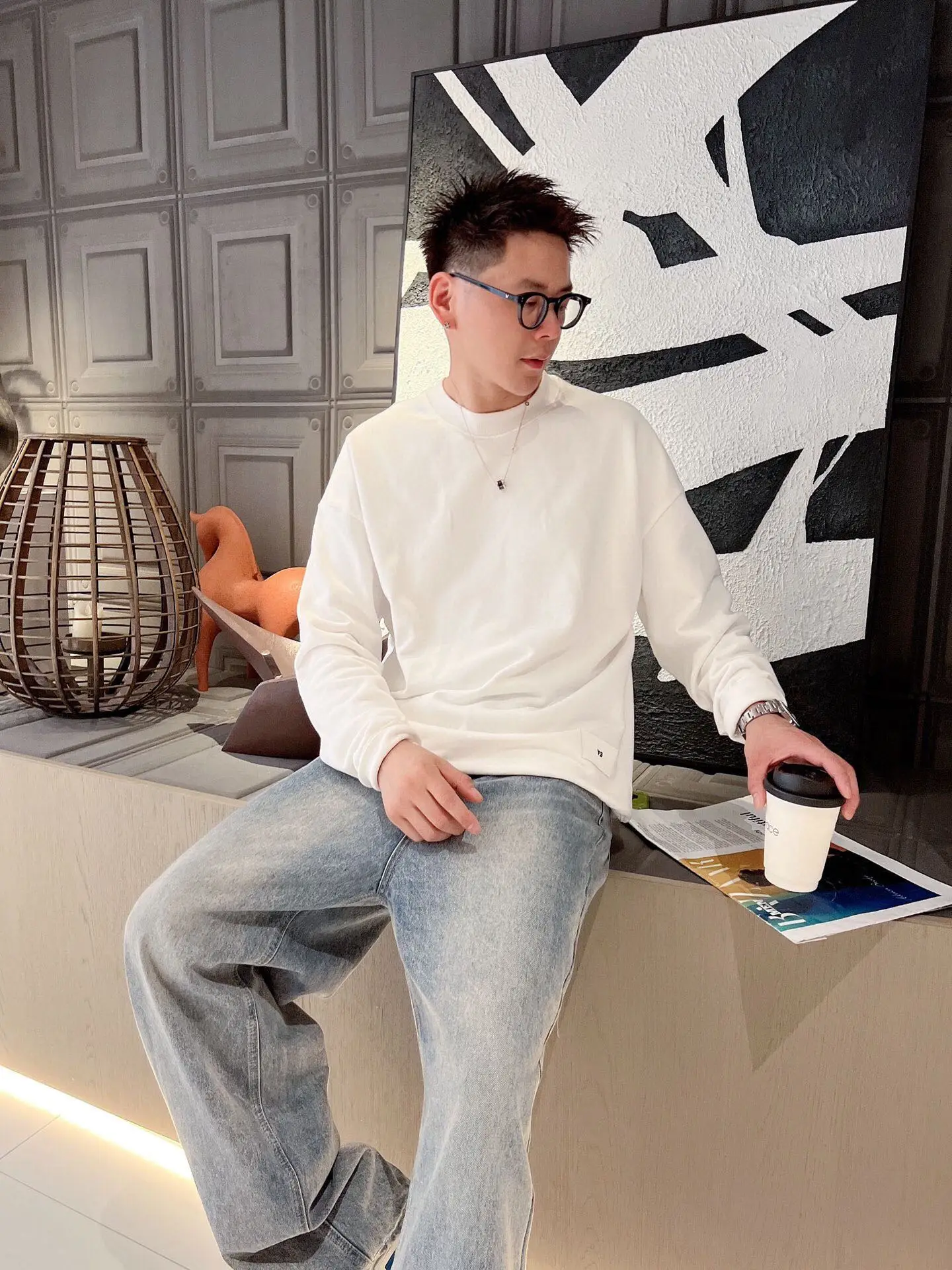 Рисунок 3 - Толстовка Y3 Yamamoto с надписью Yohji