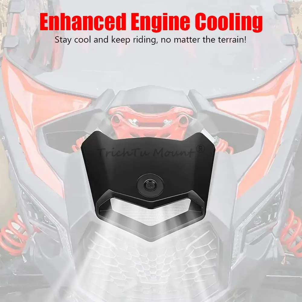 Подходит для замены на Can-Am Maverick X3 Max R RR 2017-2023 аксессуары UTV #705011095 передняя крышка