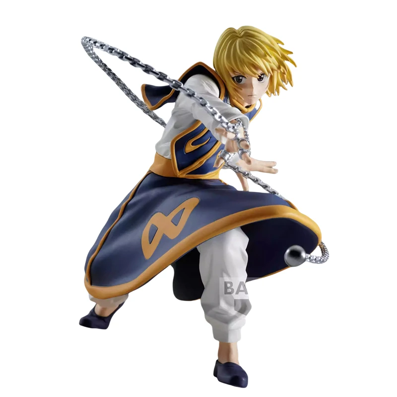 Фото Подлинная Bandai VIBRATION STARS HUNTERxHUNTER Killua Hisoka Kurapika, аниме-фигурки, модель, коллекционные игрушки, подарок для детей №4