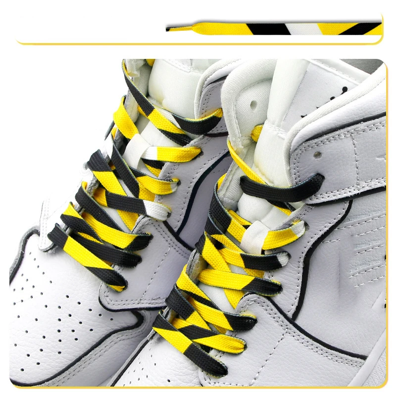 Colorful Shoe Laces For Tennis Flat Splicing Shoelaces For Sneakers Rainbow High Sports Shoelace Women Man Shoestrings