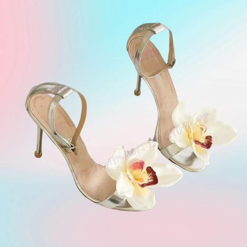 Женские сандалии с открытым носком розово-красные элегантные туфли на высоком