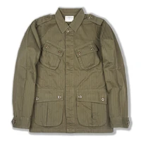 cool army green coat men jean jacket men bomber jacket men combat jacket japanese fashion safari style hunting clothes