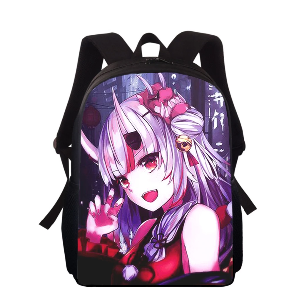 Nakiri Ayame hololive girl 15” 3D Print Kids Backpack Primary School Bags for Boys Girls Back Pack Students School Book Bags