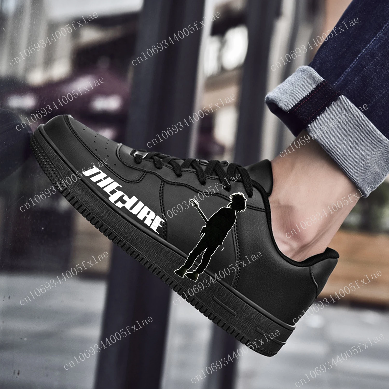 

The Cure Robert Smith Air Basketball Mens Womens Sports Running High Quality Flats Force Sneakers Lace Up Mesh Customized Shoe