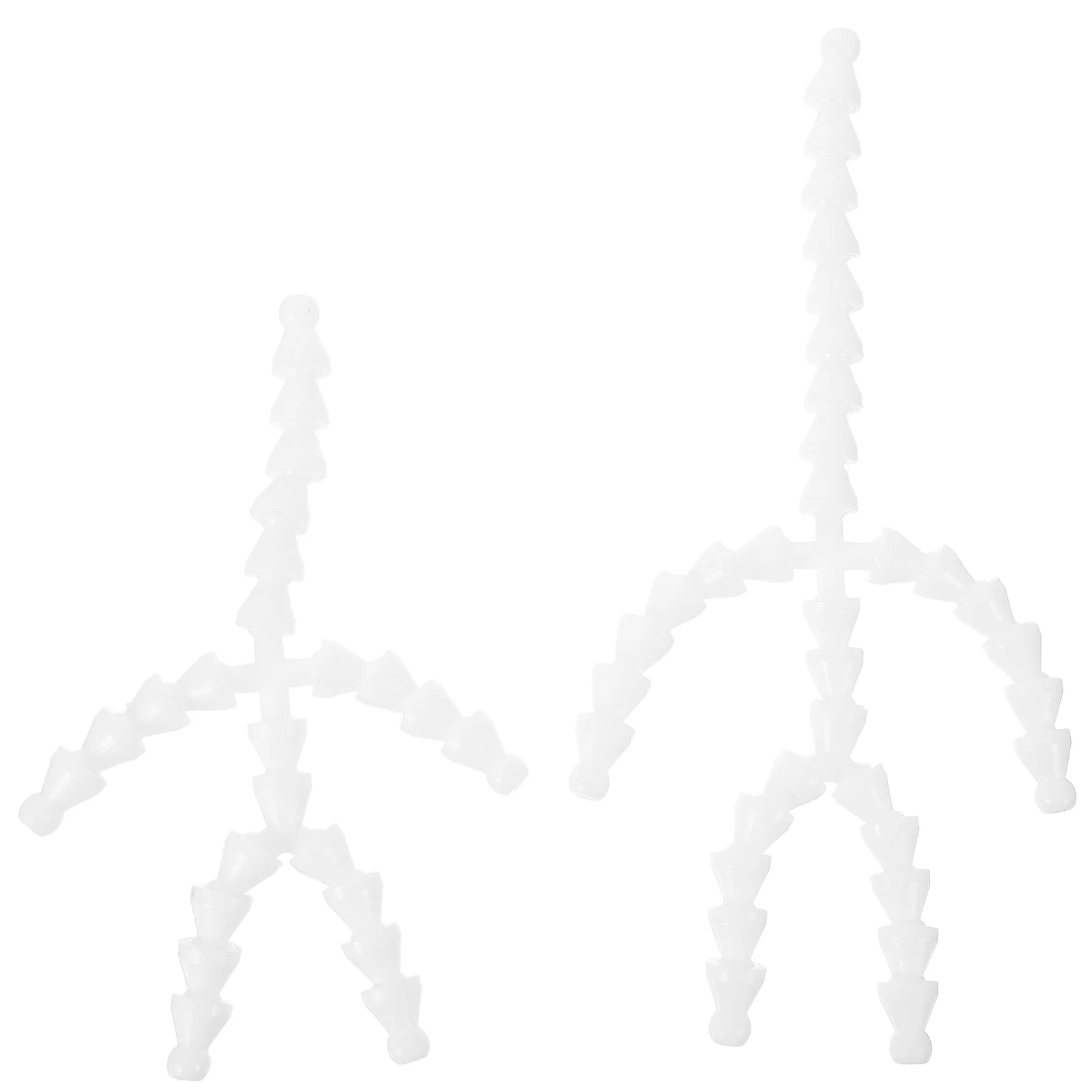 

Подвижные игрушечные куклы из пластика, 2 шт.