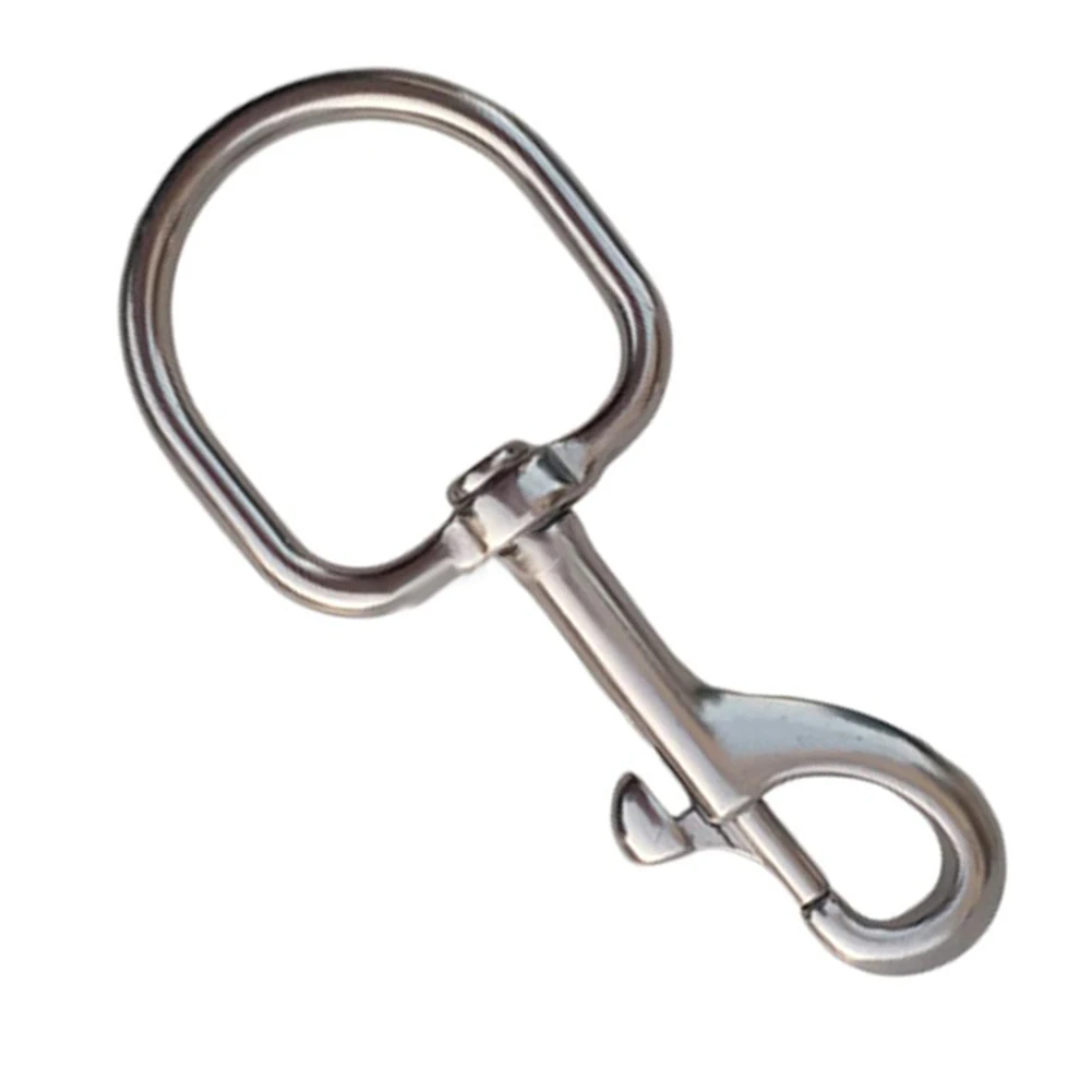 

Clasps Hook Swivel 103*45mm 316 Stainless Steel About 48g Bolt Diving Eye Flag Hook Keyring Scuba Snap Durable