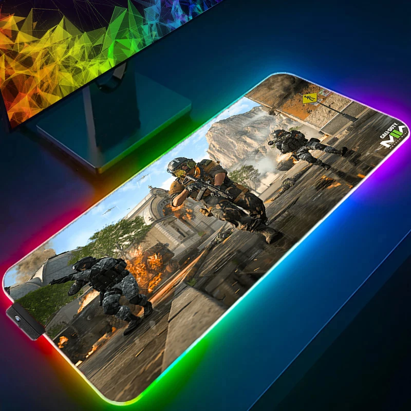 

Коврик для мыши с подсветкой, RGB, для LOL CSGO