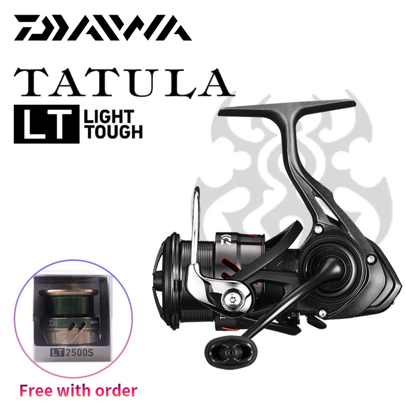 DAIWA 2018 TATULA LT 2500S/2000S-XH  BALL BEARINGS 6+1  Gear Ratio 5.3:1/6.2:1  Max Drag 5kg Weight 190g/170g Spinning  Reel