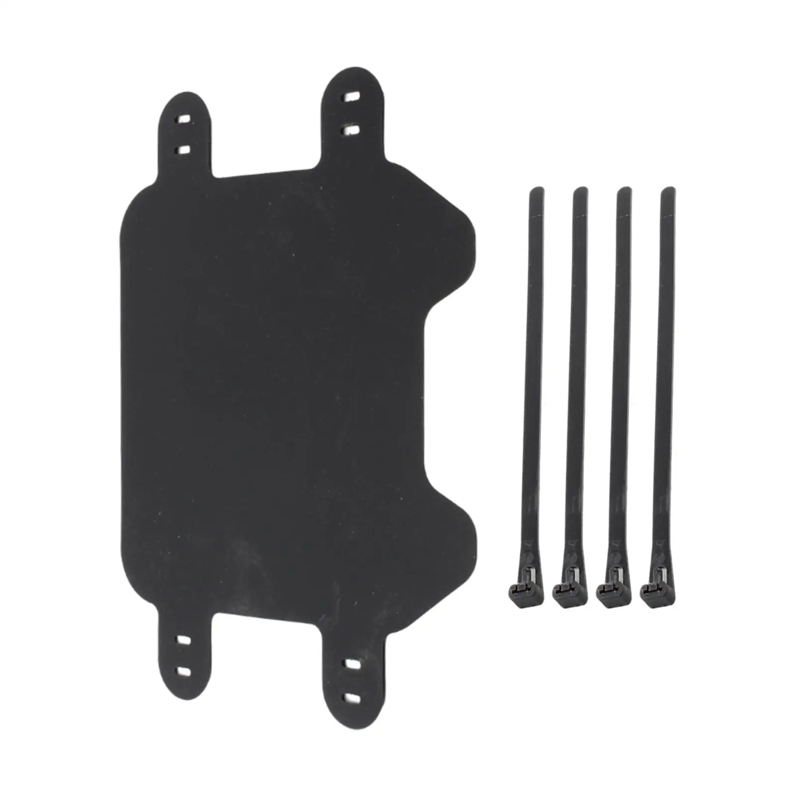 

Motorcycle Front Number Board with 4 Straps ABS Name License Plate for Surron Light Bee Accessory Replacement Spare Parts