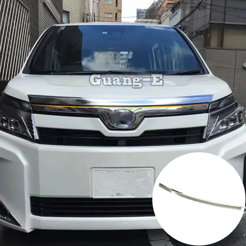 

Sticker Front Engine Machine Grille Grill Racing Hood Lid Trim For Toyota Noah Voxy 80 Series 2015 2016 2017 2018 2019 2020 2021