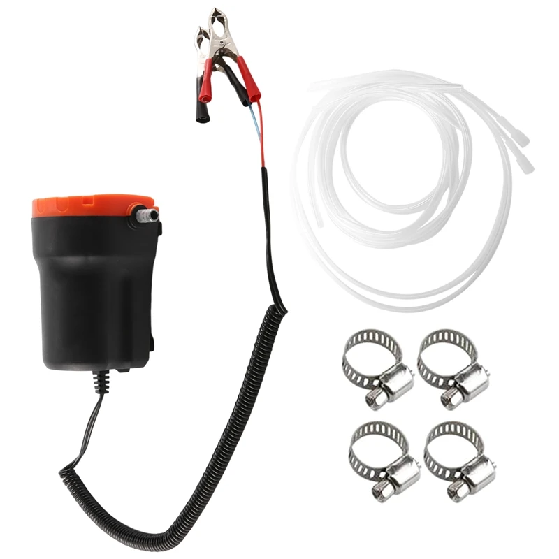 Электрический масляный насос экстрактор 12 В 80 Вт всасывающий для перекачки масла