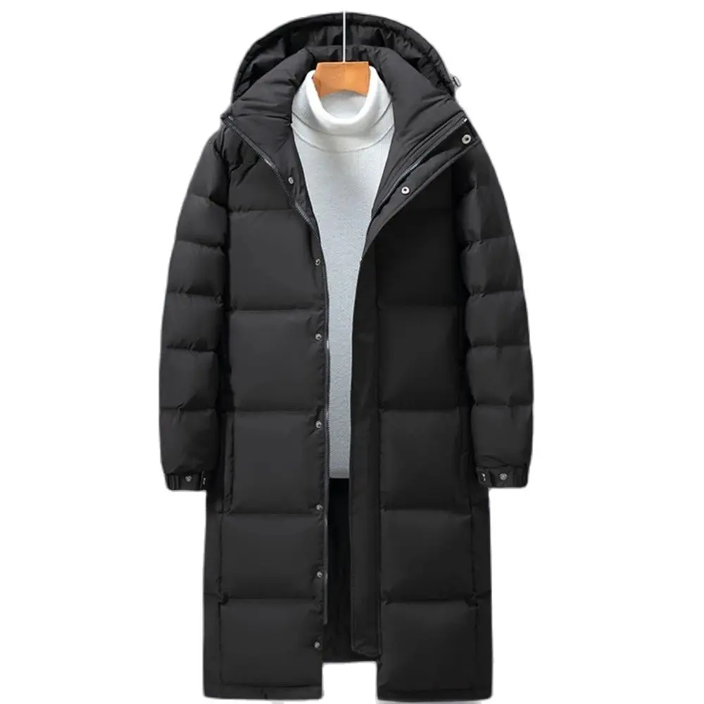 -30 Degrees Winter Hot Thicken Men's Down Jackets 2021 New Warm Parka Men Women Casual White Duck Down Coat Winter Snow Overcoat