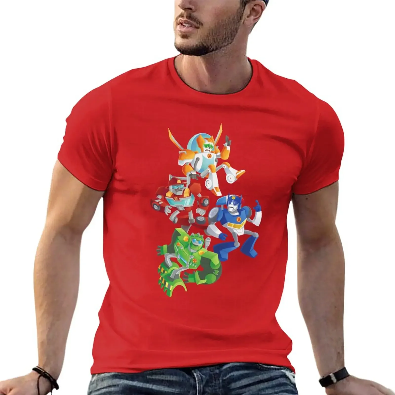 Футболка мужская с принтом животных в стиле хиппи