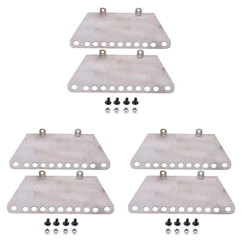 

6X Metal Pedal Side Plate Slider For MN D90 D91 D99S MN99S 1/12 RC Car Upgrade Parts Accessories