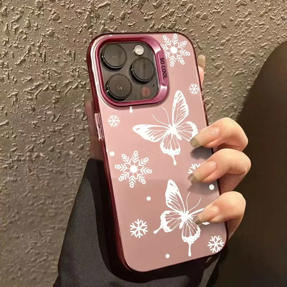 Чехол для Vivo Y27 4G Y35 Plus Y35M Y55T 5G Роскошный Серебристый IMD чехол телефона 2023 Модный с