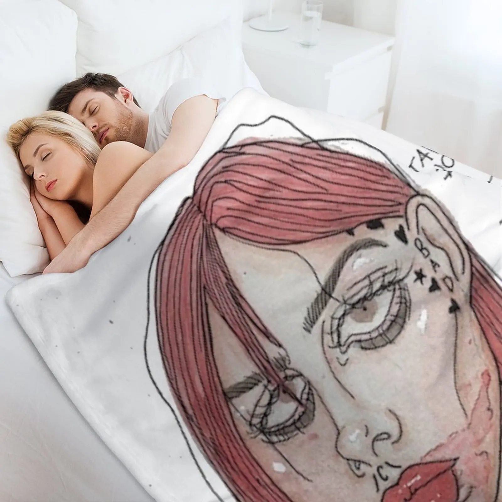 Одеяло Crazy Girls-Toopoor одеяла и термобелье для путешествий роскошные декоративные