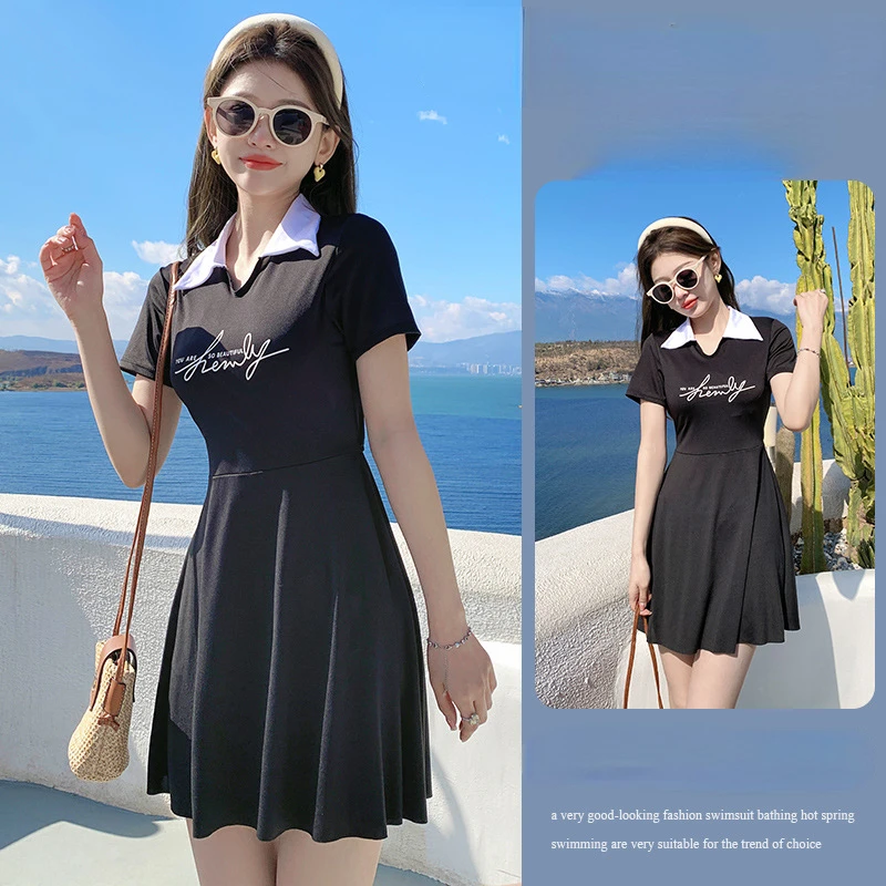 

New Women Solid One Piece Swimwear Push Up Bathing Suits Sexy Bandage Swim Beach Dress Summer Female Swimsuit 2023 Dropship