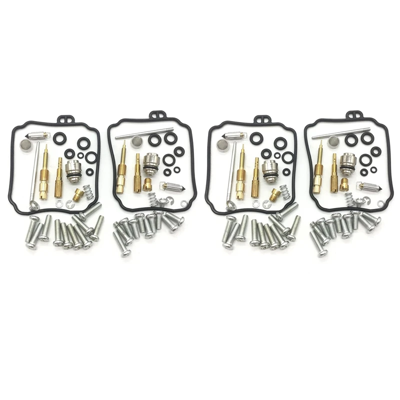 

4 Set Motorcycle Carburetor Gaskets Repair Kit For YAMAHA XVS65A V-STAR 650 CLASSIC 1998-2005