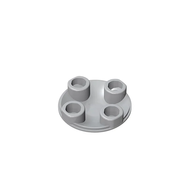 Фото MOC 140 шт. 2654 круглые 2x2 строительные блоки с закругленным дном, лодочная пластина, кирпичи, игрушка-головоломка с частицами, подарки на день рождения для детей №3