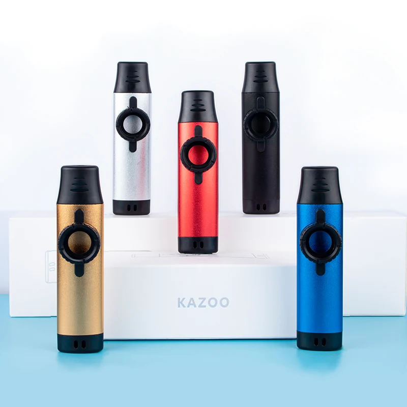 Kazoo Профессиональный металлический каучуковый флейт деревянный духовой